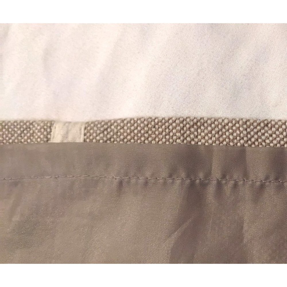 Y2K PROENZA SCHOULER for Target Preppy Tan Linen Blend Pencil Skirt Size 1 - Picture 5 of 6
